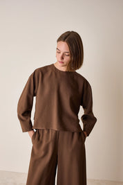 Top a maniche lunghe