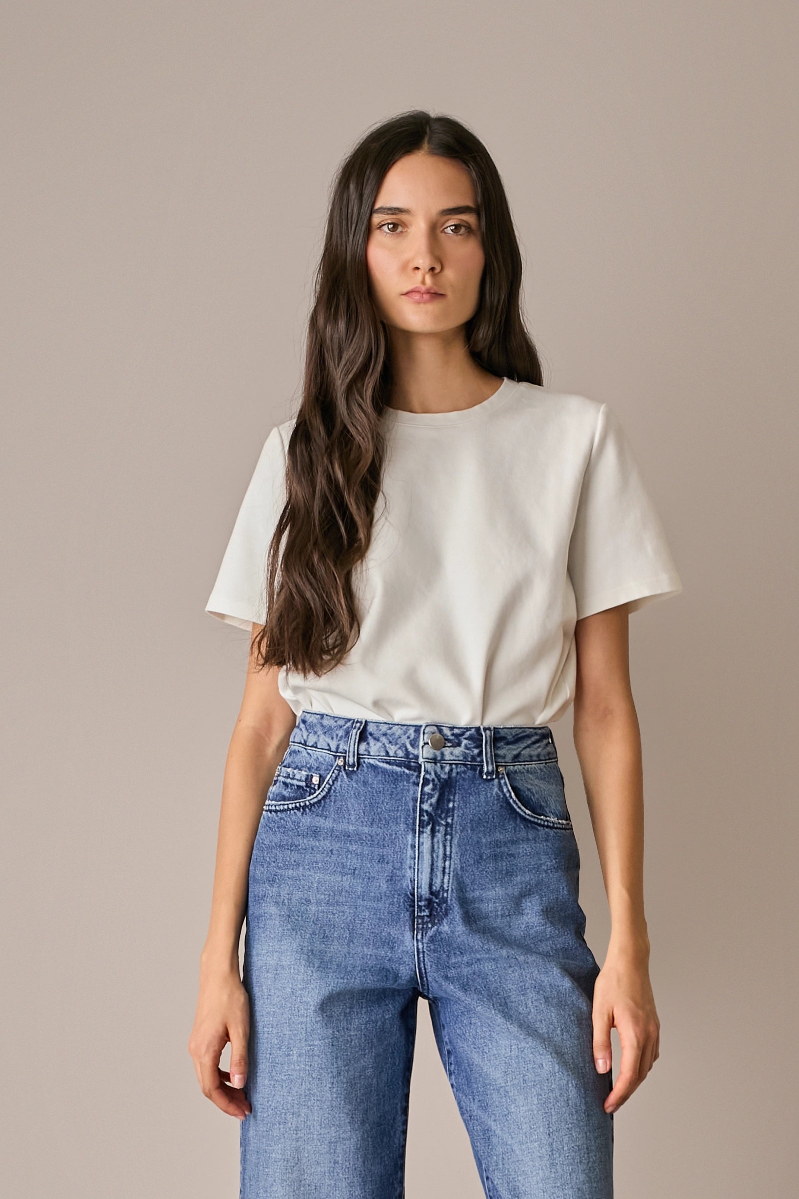 T-shirt in cotone spesso