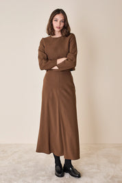 Blusa in tessuto fluido