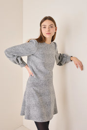 Blusa tartan in lana vergine