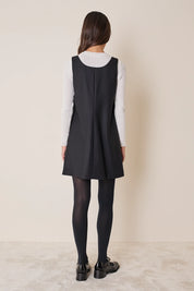 Virgin wool A-line dress