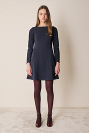 Wool jersey dress