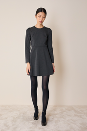 Wool jersey dress