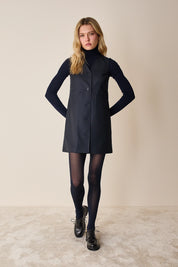 Abito gilet in lana vergine