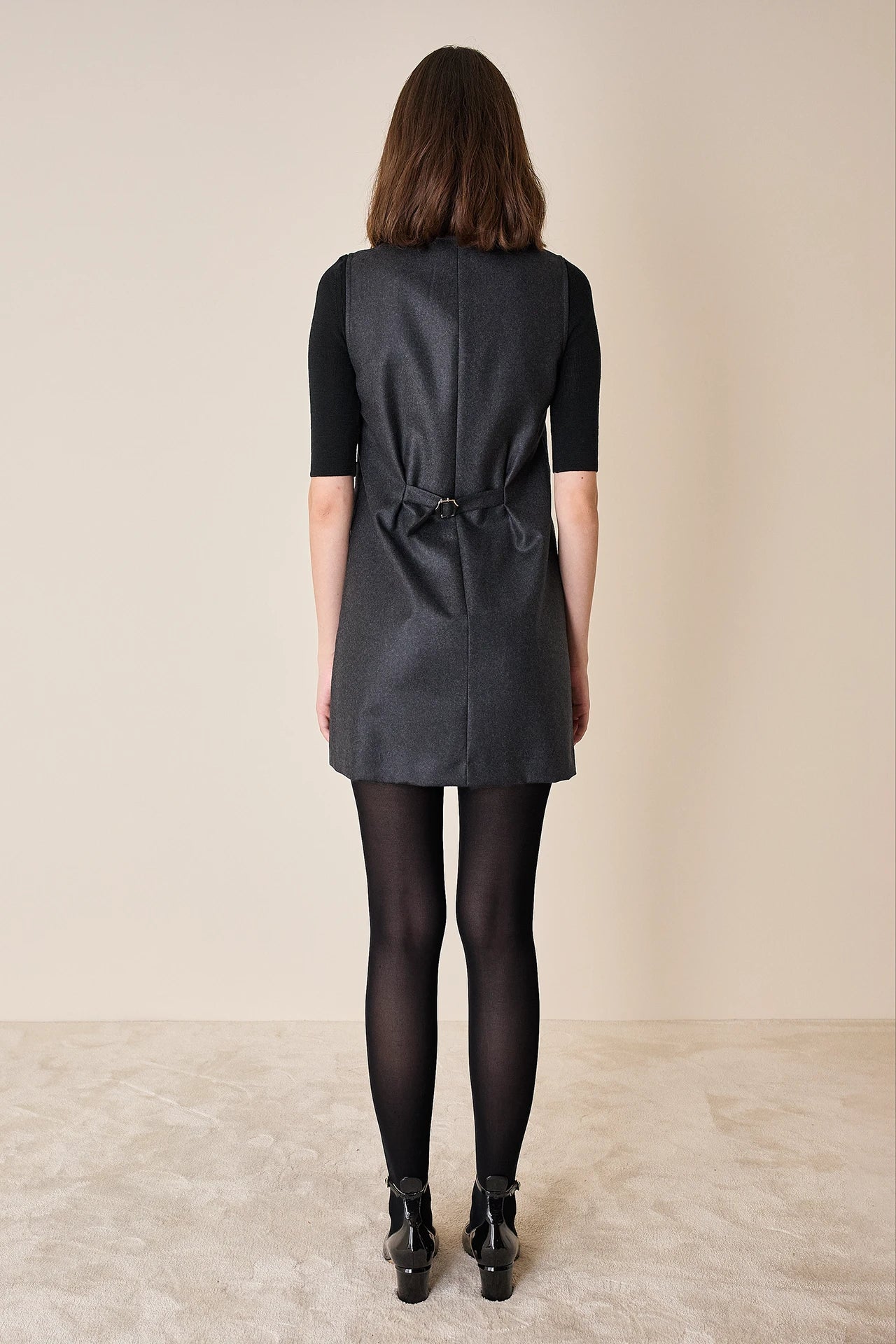 Abito gilet in lana vergine