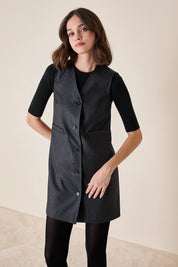 Abito gilet in lana vergine