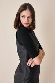 Abito gilet in lana vergine