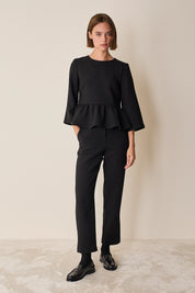 Pantaloni in lana stretch