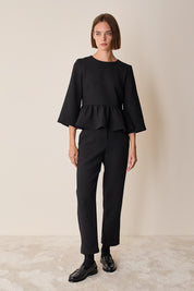 Pantaloni in lana stretch
