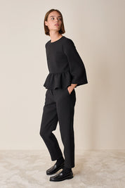 Pantaloni in lana stretch
