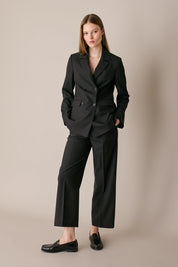 Pantaloni timeless in fresco lana