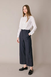 Pantaloni timeless in fresco lana