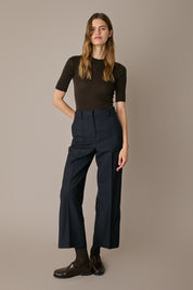 Pantaloni timeless in fresco lana