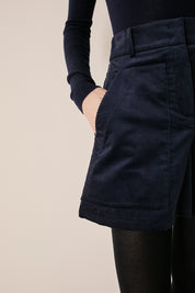 Pantaloncini in velluto a coste