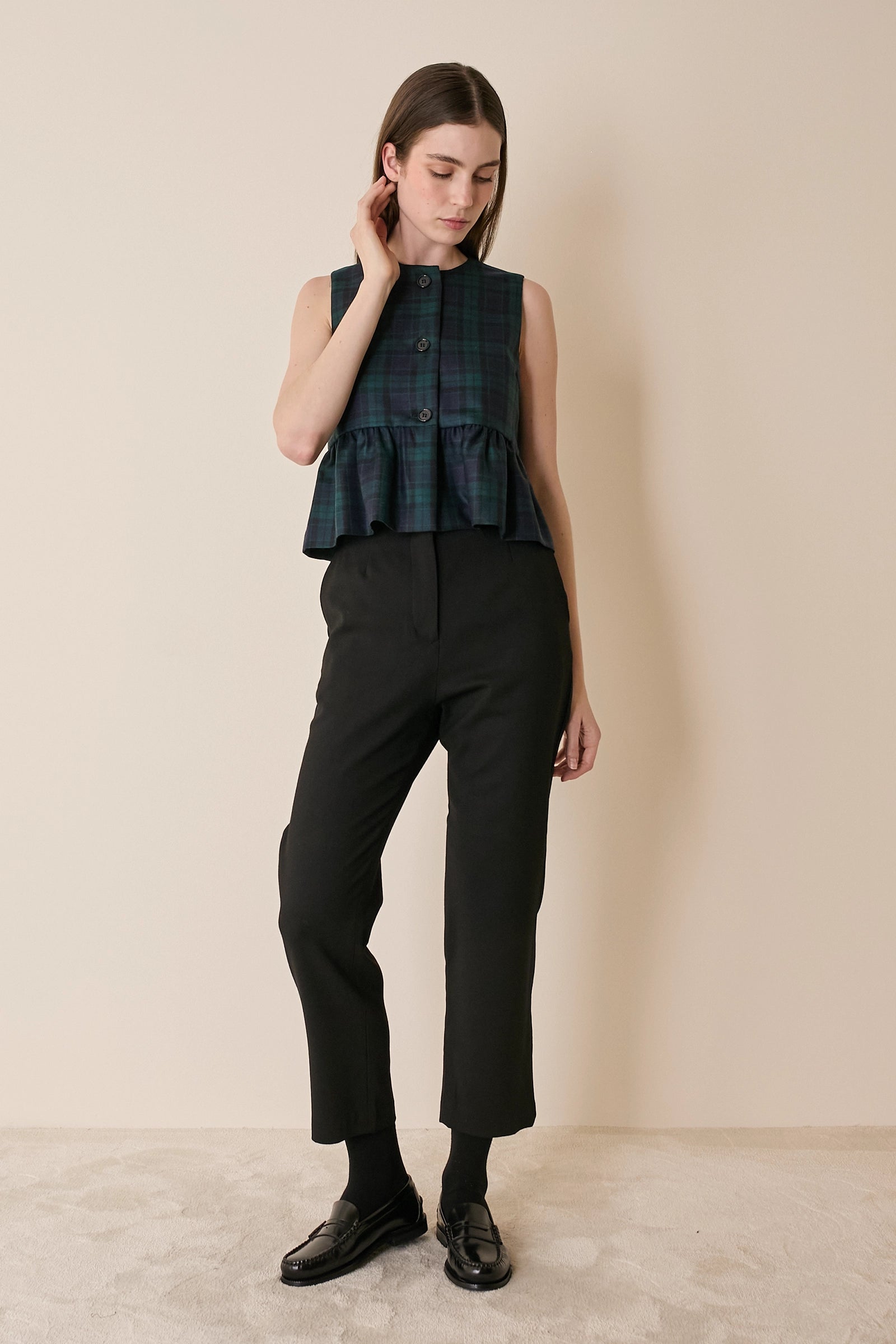 Pantaloni in lana comfort