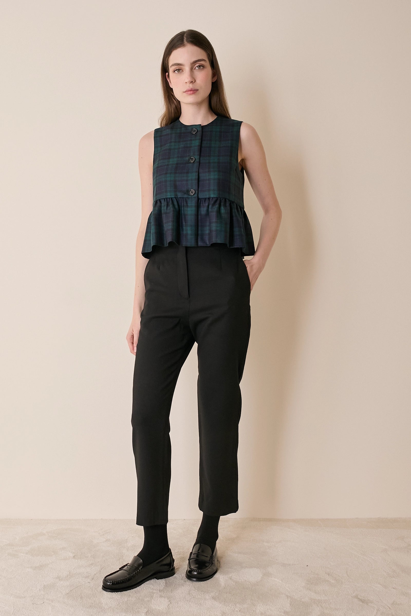 Pantaloni in lana comfort