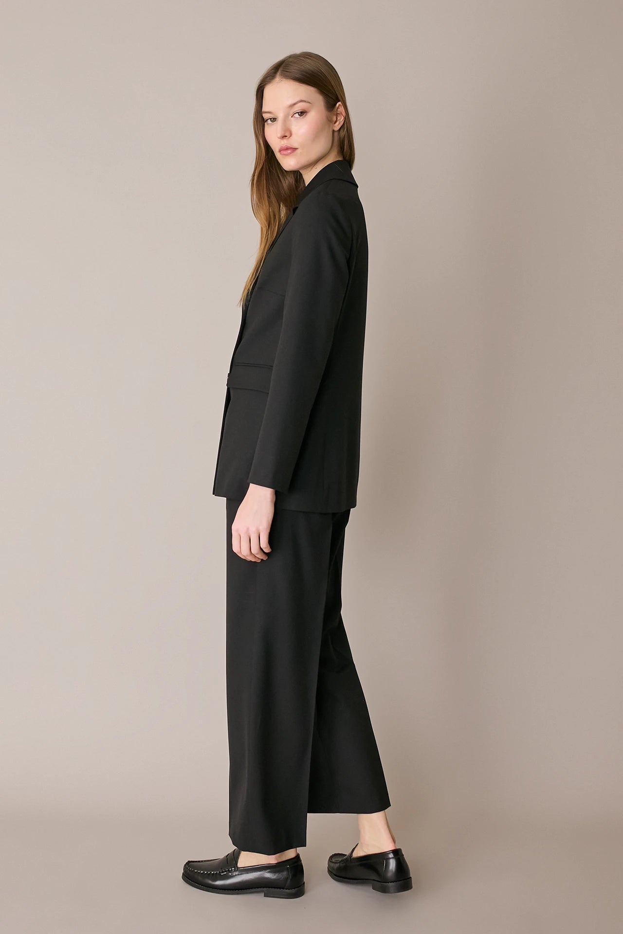 Lightweight wool and cashmere blazer