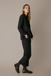 Lightweight wool and cashmere blazer