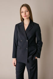 Lightweight wool and cashmere blazer