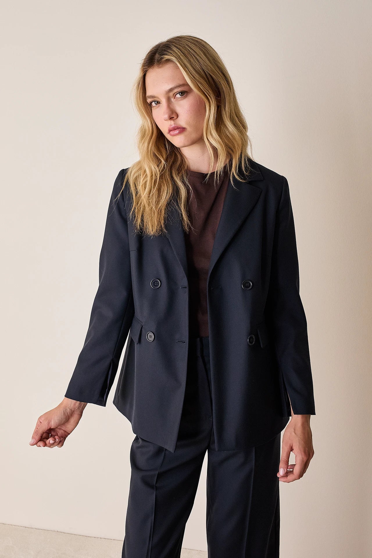 Blazer in lana leggera