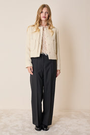 Giacca paricollo con taschini