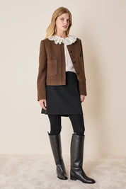 Giacca paricollo con taschini