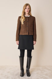 Giacca paricollo con taschini