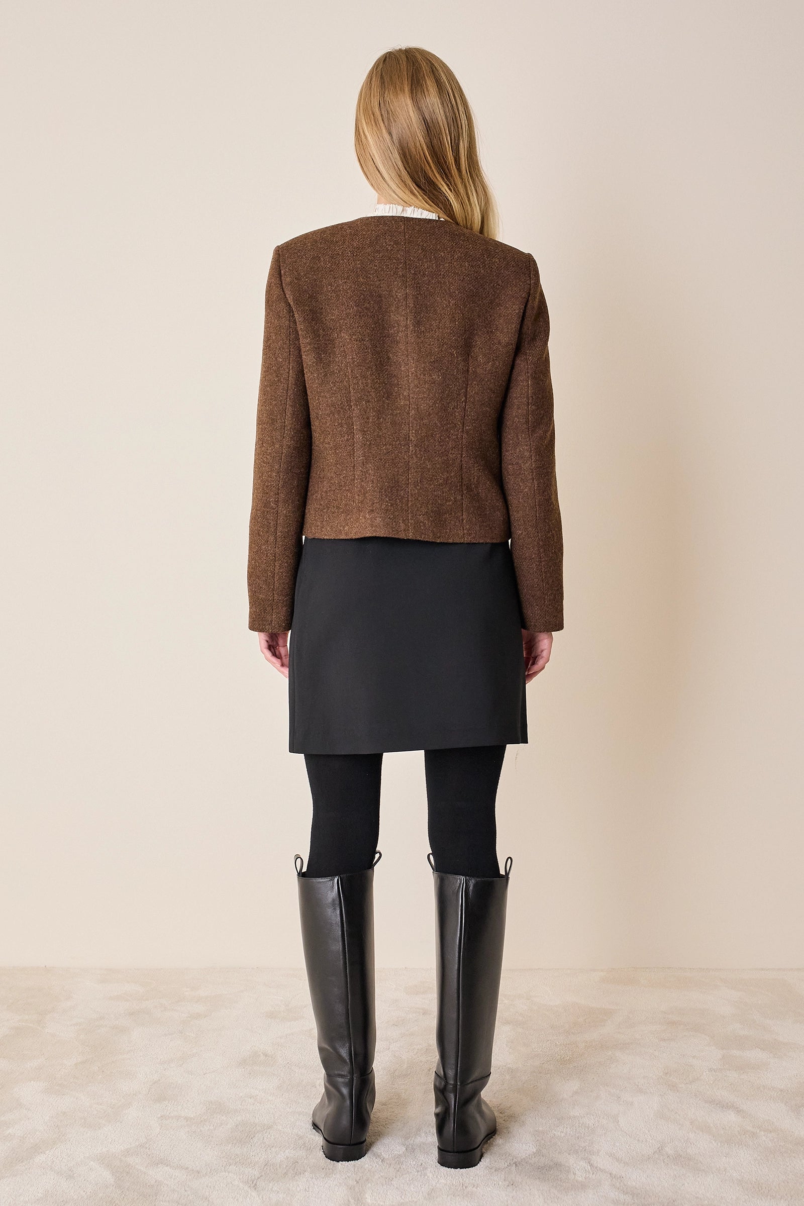 Giacca paricollo con taschini