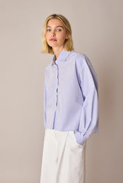 Cotton boxy shirt