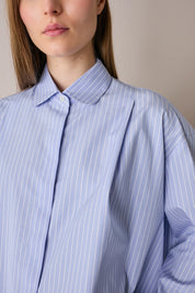 Camicia boxy con pieghe