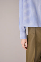 Camicia boxy con pieghe