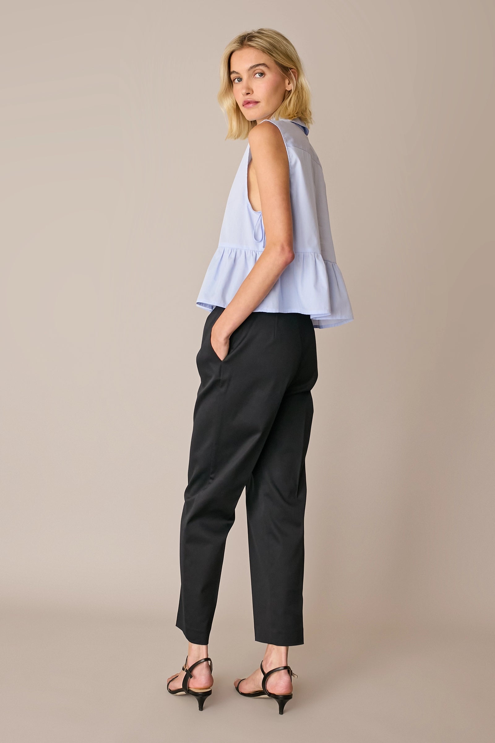 Camicia con fiocchetti