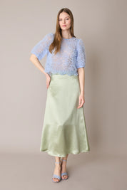 Top in tulle