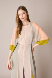 Abito Somewhere Soft in georgette di seta