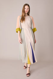 Abito Somewhere Soft in georgette di seta