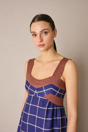 Abito colorato in lino