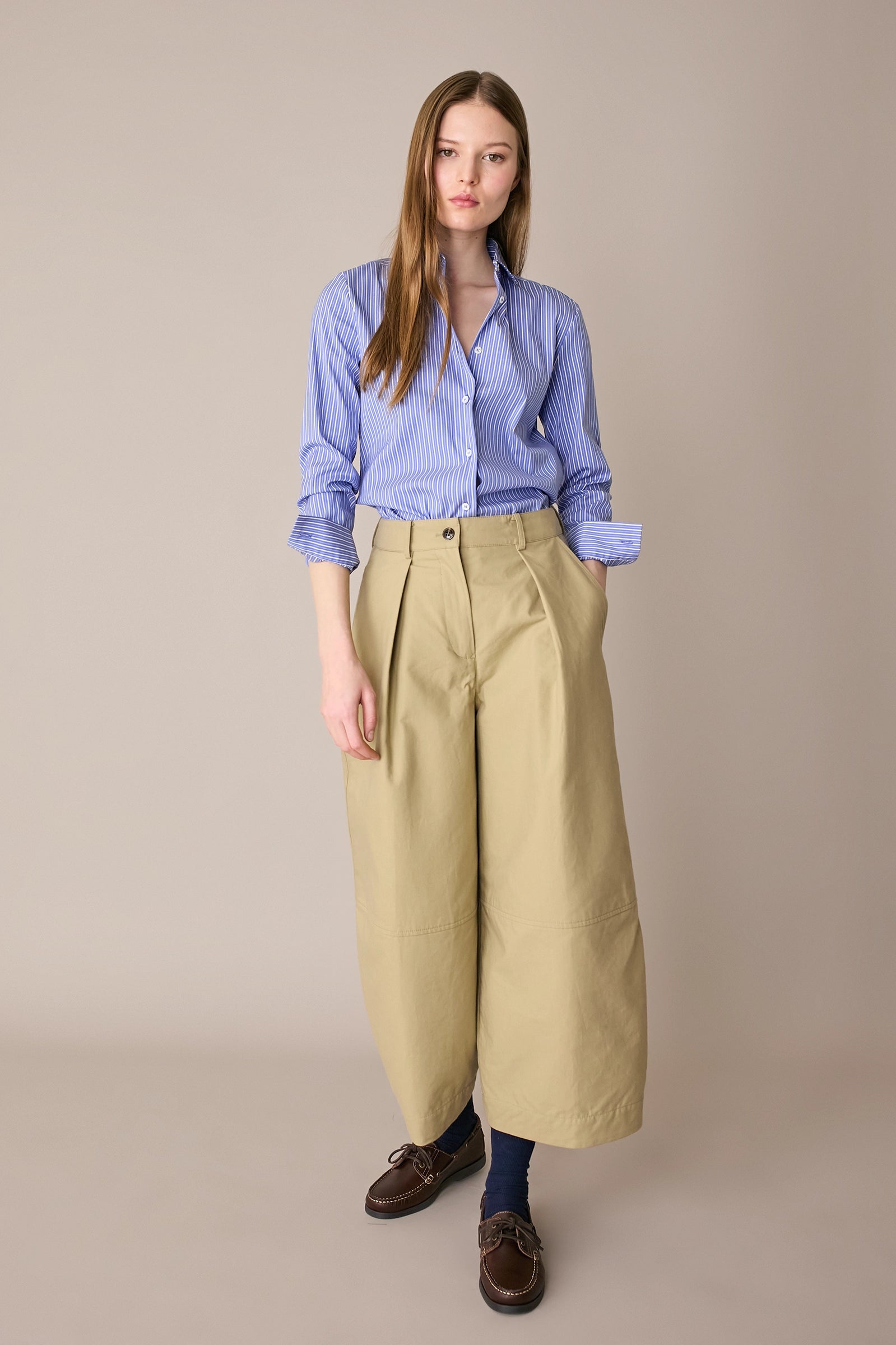 Pantaloni balloon in cotone