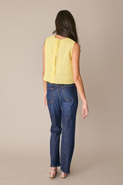 Straight-leg stretch jeans
