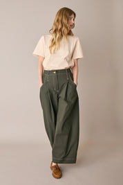 Contrast-stitch trousers – Everyday Wear