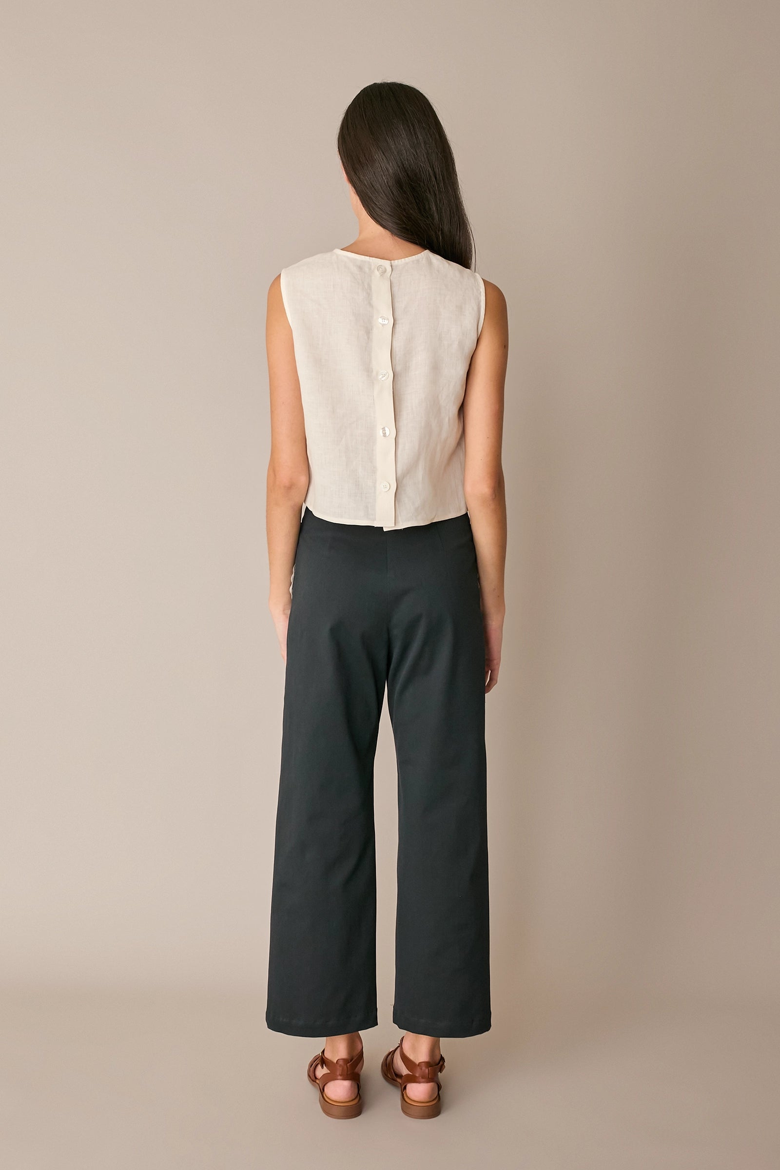 Pantaloni lunghi con serpentina