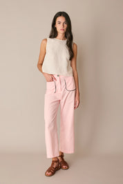 Pantaloni lunghi con serpentina