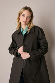 Cotton trench coat