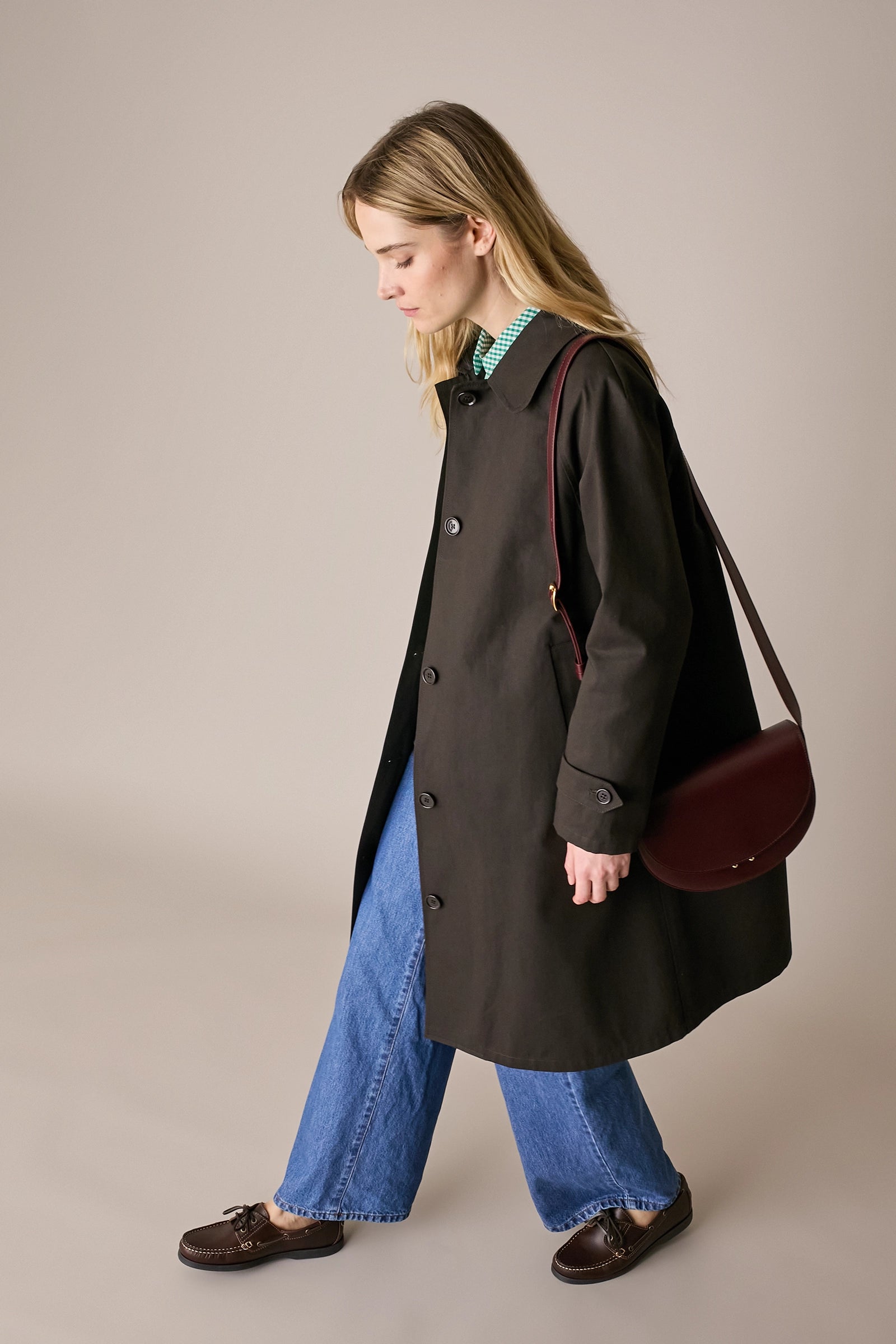 Cotton trench coat