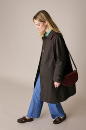 Cotton trench coat