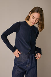 Tailored wool-blend waistcoat