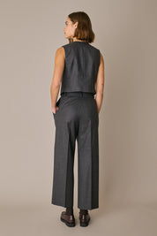 Tailored virgin wool waistcoat