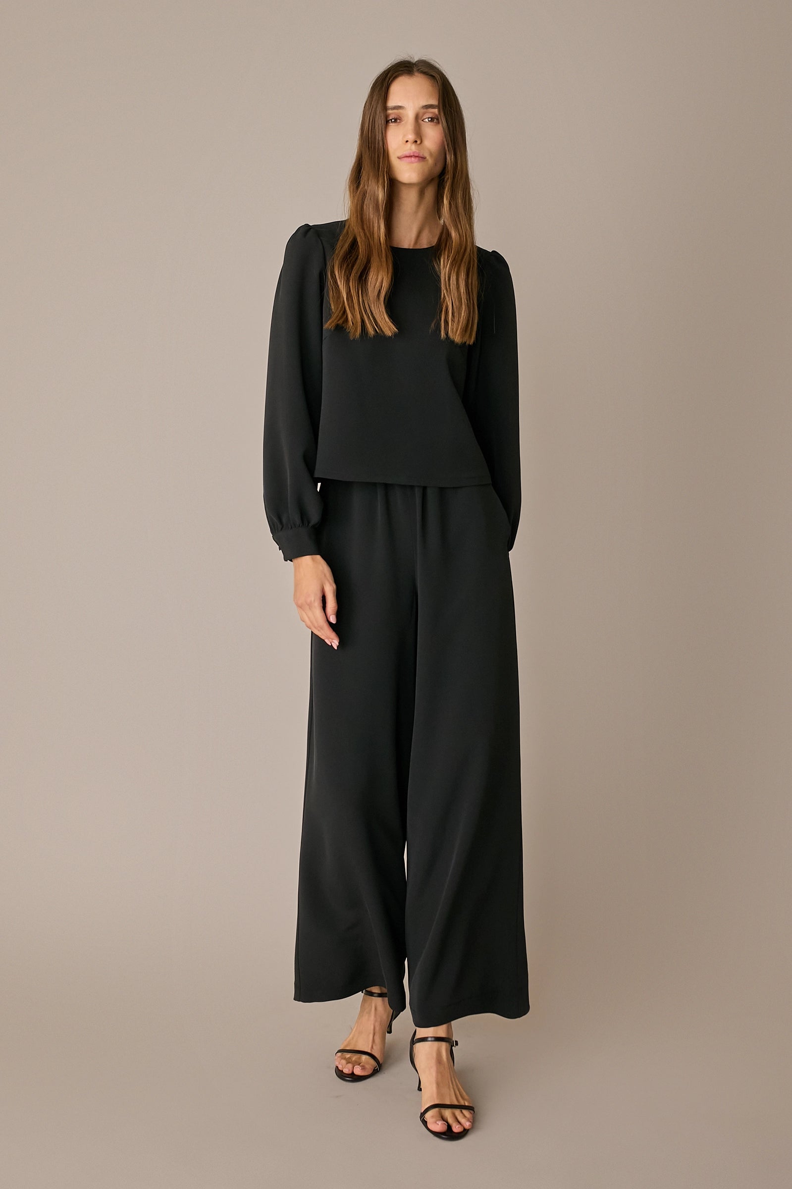 Silk blend blouse 