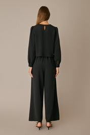 Silk blend blouse 