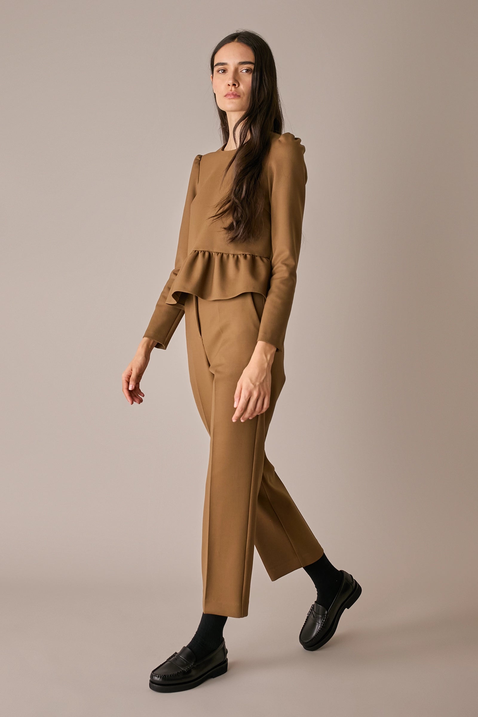 Completo top pantaloni da donna