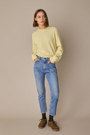 90s slim straight-leg jeans